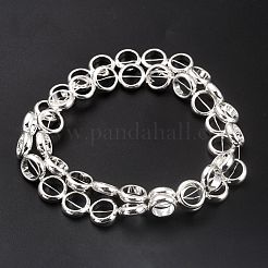 Non-magnetic Synthetic Hematite Beads Strands&nbsp;G-B014-09S