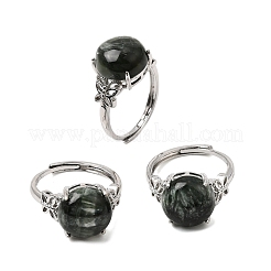 Brass Micro Pave Cubic Zirconia Finger Rings&nbsp;CU-CBA260E-16P
