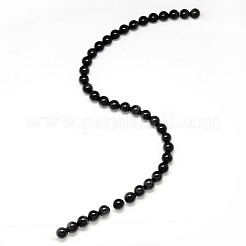 Natural Obsidian Round Beads Strands&nbsp;X-G-L275-03-18mm-01