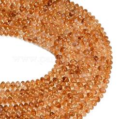 Heated Natural Citrine Beads Strands&nbsp;G-C280-A04-02