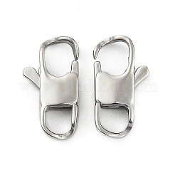 Tarnish Resistant 304 Stainless Steel Lobster Claw Clasps&nbsp;STAS-X0017-22P