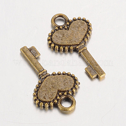 Tibetan Style Alloy Pendants&nbsp;TIBEP-4368-AB-LF