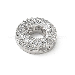 Brass Micro Pave Cubic Zirconia Pendants&nbsp;KK-A300-02P-O