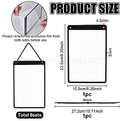 Plastic Hanging Price Tags&nbsp;AJEW-WH0696-533A