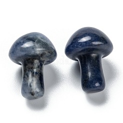 Natural Sodalite Mushroom Gua Sha Stone&nbsp;G-L570-A05