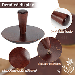 Wood Mushroom Anvil Set&nbsp;TOOL-WH0155-104