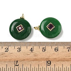 Dyed Natural Malaysia Jade Pendants&nbsp;G-H328-08G-C19