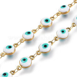 Handmade Enamel Link Chains&nbsp;STAS-I154-02G