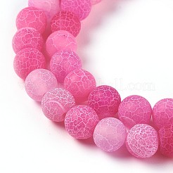 Natural Weathered Agate Beads Strands&nbsp;G-P414-A01