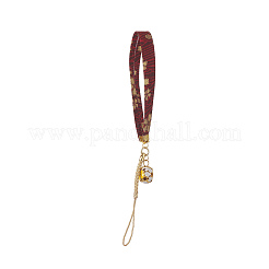 Polyester Cord Wrist Mobile Straps&nbsp;HJEW-JM00875