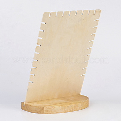 Wood Necklace Displays&nbsp;NDIS-E020-01