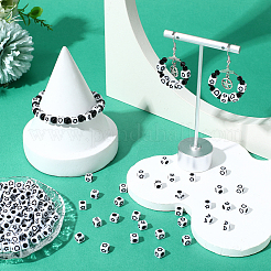 600Pcs Opaque Acrylic Beads&nbsp;OACR-PA0001-28