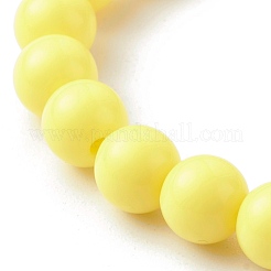 Opaque Acrylic Beads Stretch Bracelet for Kid&nbsp;BJEW-JB06586