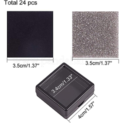 Plastic Jewelry Set Boxes&nbsp;OBOX-BC0001-03