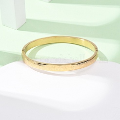 304 Stainless Steel Bangles for Women&nbsp;BJEW-B161-05G