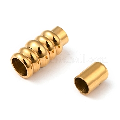 PVD Vacuum Plating 304 Stainless Steel Magnetic Clasps with Glue-in Ends&nbsp;STAS-P255-03G