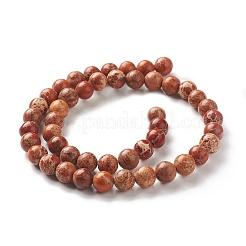 Natural Imperial Jasper Beads Strands&nbsp;G-I122-8mm-21