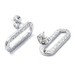 Tarnish Resistant 201 Stainless Steel Stud Earrings&nbsp;EJEW-K270-01P