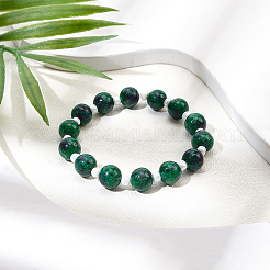 Natural Ruby in Zoisite Beads Strands&nbsp;G-OC0001-15-10mm