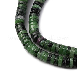 Natural Ruby in Zoisite Beads Strands&nbsp;G-R014-A01