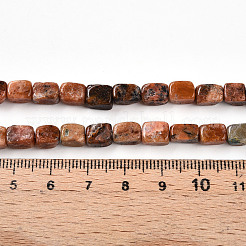 Natural Brecciated Jasper Beads Strands&nbsp;G-T141-30