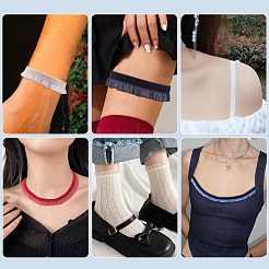 5 Yards Elastic Velvet Organza Ribbon&nbsp;SRIB-TA0001-29