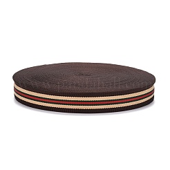 Polyester Grosgrain Ribbon&nbsp;OCOR-WH0063-36