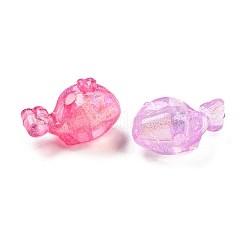 Transparent Luminous Acrylic Beads&nbsp;MACR-D024-37