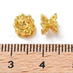 Rack Plating Brass Spacer Beads&nbsp;KK-F090-19G