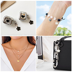 24Pcs 3 Styles Plastic Pendants&nbsp;PALLOY-TAC0282