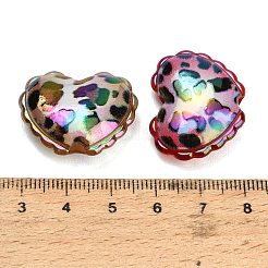 Plating Acrylic European Beads&nbsp;AC-CBA49BC-01