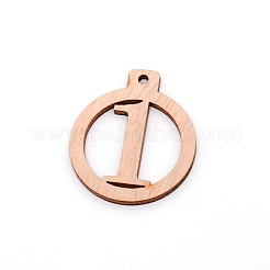 Wood Pendants&nbsp;WOOD-WH0103-32