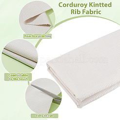 Corduroy Kintted Rib Fabric&nbsp;DIY-WH0037-34A