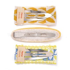 Cloth Snap Hair Clips Set&nbsp;PHAR-D010-01C