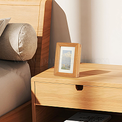 Rectangle Wood with Paper Photo Frame Stand&nbsp;AJEW-WH0314-954
