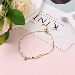 Adjustable Brass Slider Bracelets&nbsp;BJEW-JB05668