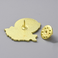Animal Enamel Pins&nbsp;JEWB-WH0039-03D-G