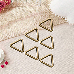 20Pcs Triangle Alloy Linking Rings&nbsp;FIND-CY0001-17AB