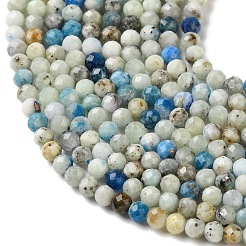 Natural Blue Azurite Beads Strands&nbsp;GG-CBAE031-A03-3mm