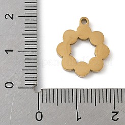 304 Stainless Steel Enamel Pendants&nbsp;STAS-K312-02C-G