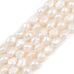 Natural Cultured Freshwater Pearl Beads Strands&nbsp;PEAR-P064-20I-03A