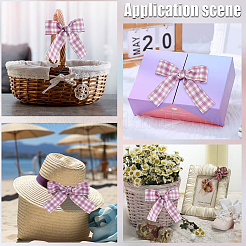 Tartan Design Polyester Ribbon&nbsp;OCOR-WH20012-38A