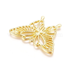 Zinc Alloy Open Back Bezel Pendants&nbsp;PALLOY-E564-55G