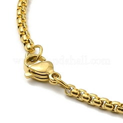 201 Stainless Steel Pendant Necklaces for Women Men&nbsp;NJEW-G123-05G