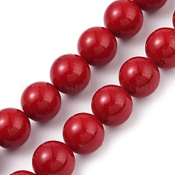 Shell Pearl Beads Strands&nbsp;BSHE-XCP0001-45