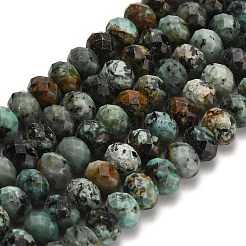 Natural African Turquoise(Jasper) Beads Strands&nbsp;G-Z111-A13-02