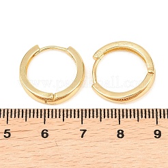Brass Hoop Earrings&nbsp;EJEW-A156-09B-G