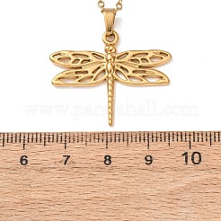 304 Stainless Steel Pendant Cable Chain Necklaces for Men Women&nbsp;NJEW-K308-03B-G