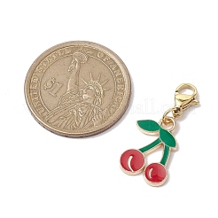 Fruit Alloy Enamel Pendant Decoration&nbsp;HJEW-JM02003