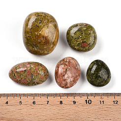 Natural Unakite No Hole Beads&nbsp;G-S218-08-01